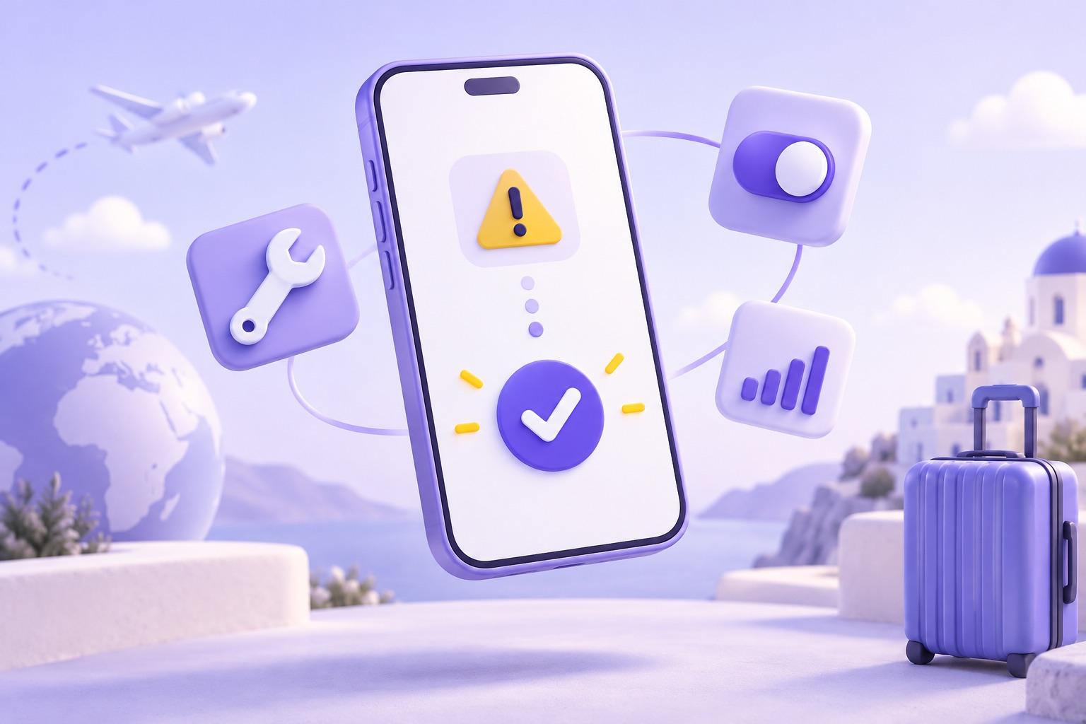 eSIM Not Working Abroad? What to Check After Landing