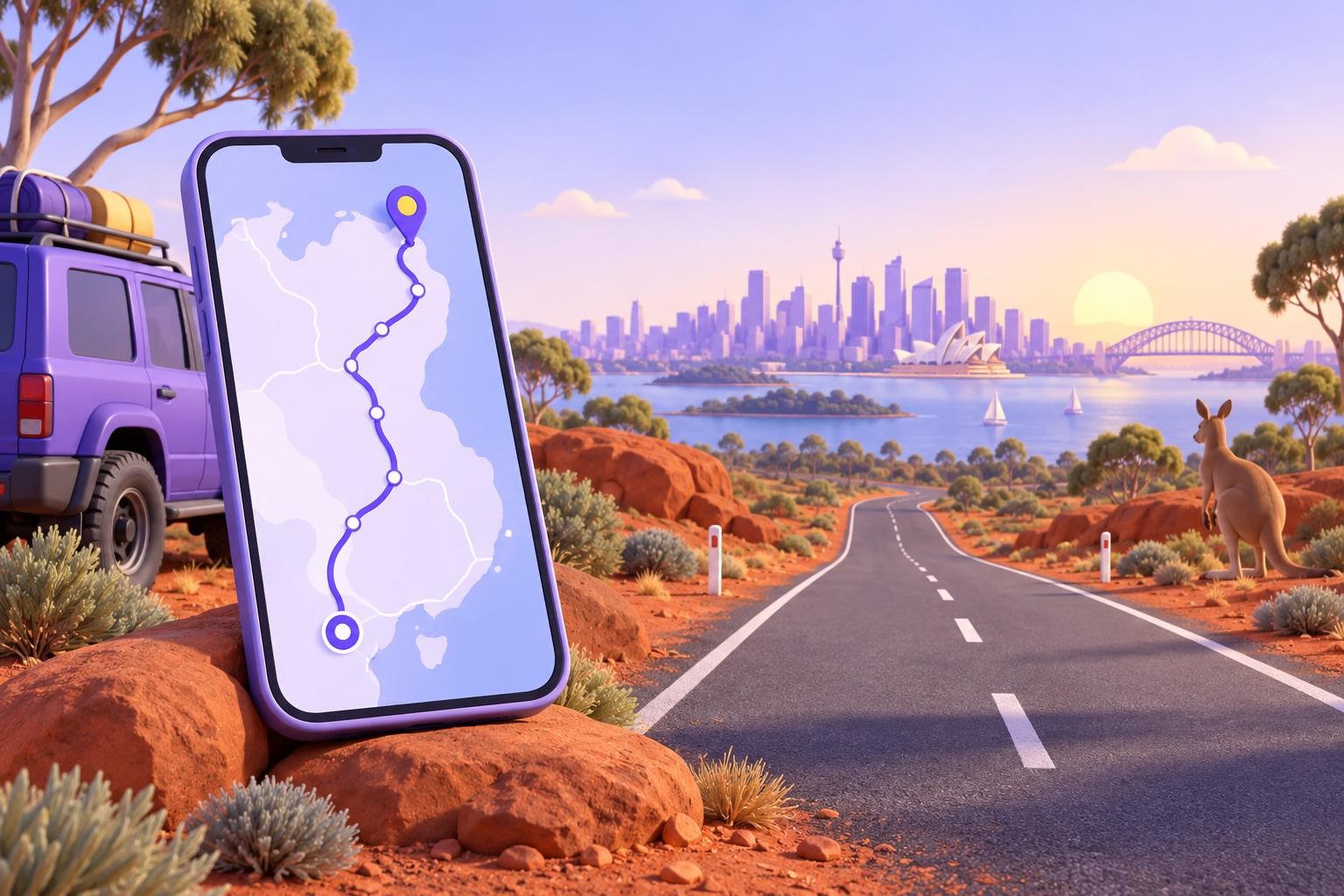 Australia eSIM: How to Plan Data for Long Distances