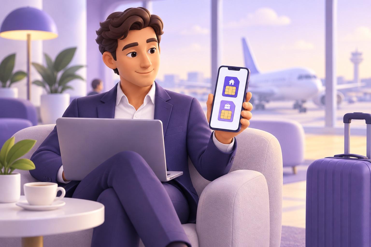 eSIM for Business Travel: Keep Your Work Number