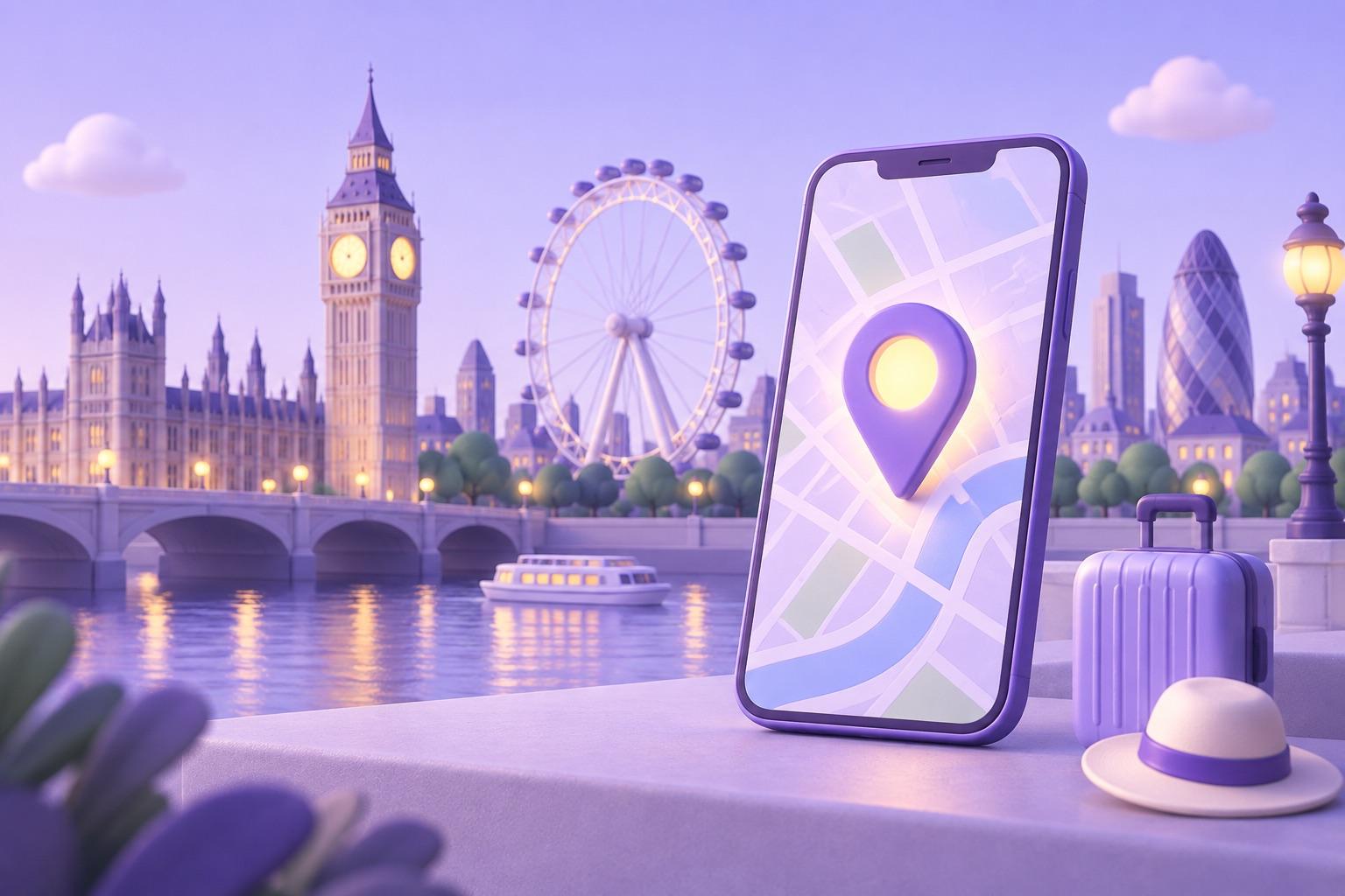 UK eSIM for Tourists: London, Manchester and Edinburgh
